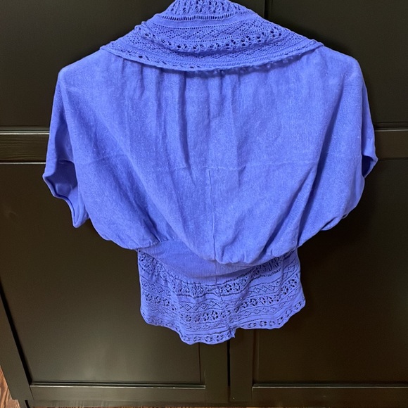 NWOT Massimo sweater vest size small. Purple/blue colour. - Picture 4 of 7